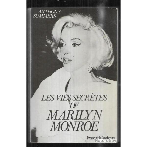 Les vies secr�tes de marilyn monroe d'anthony summers , cin�ma politique am�ricaine ,kennedy