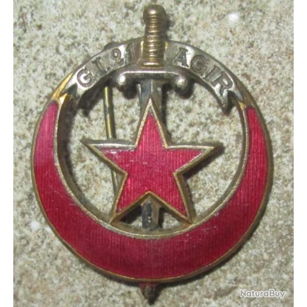 Groupement d'Infanterie N 21, AGIR, dpos(b)