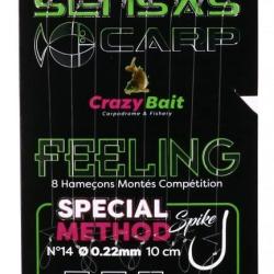 Hame&ccedil;ons Mont&eacute;s M&eacute;thod Spike 4015 Sensas 14/22