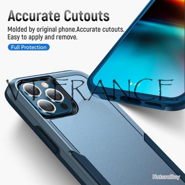 Coque Anti Choc pour iPhone Style Griffin Otterbox, Couleur: Au Choix, Smartphone: iPhone 7+/8+