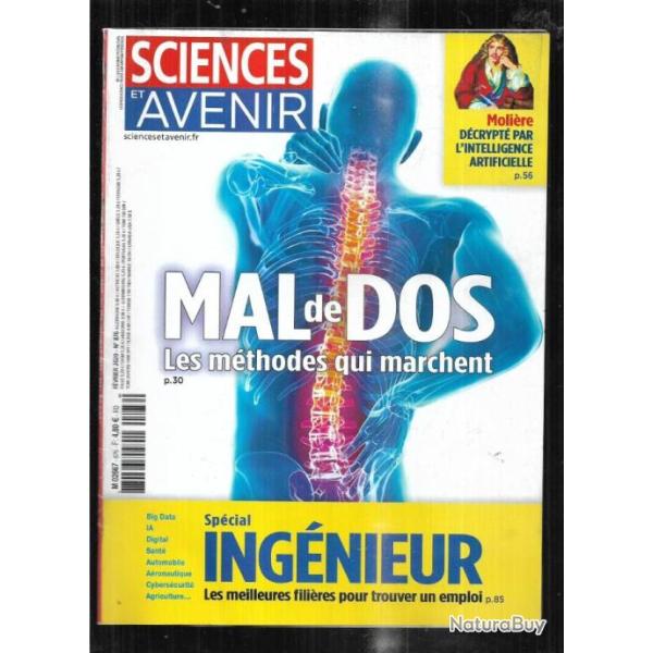 sciences et avenir 876, tourisme spacial, devenir ing�nieur, les virus, m�gafeu, g�ologie
