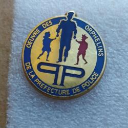 PINS OEUVRES DES ORPHELINS DE LA PREFECTURE POLICE DE PARIS POLICE NATIONALE