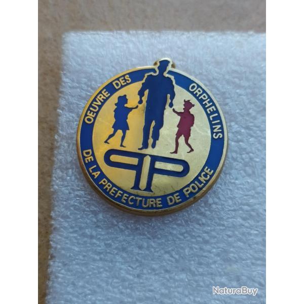PINS OEUVRES DES ORPHELINS DE LA PREFECTURE POLICE DE PARIS POLICE NATIONALE