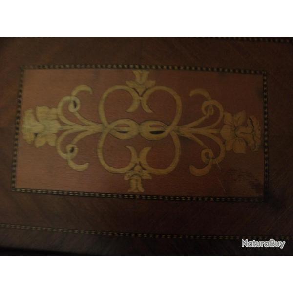 antique marqueterie plateau
