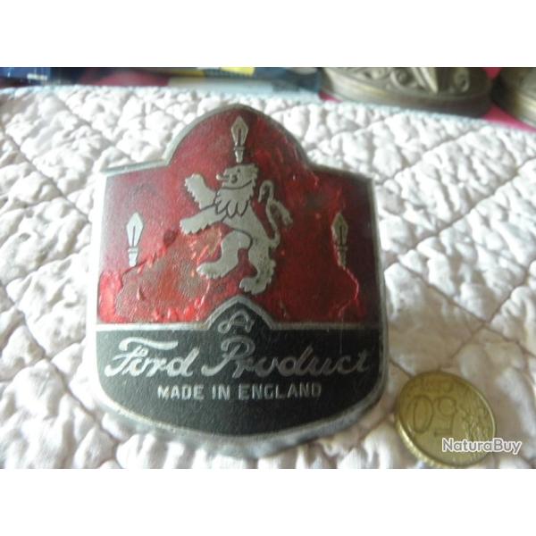 rare embl�me de voiture 1950's Ford Product Zephyr Six Consul Zodiac