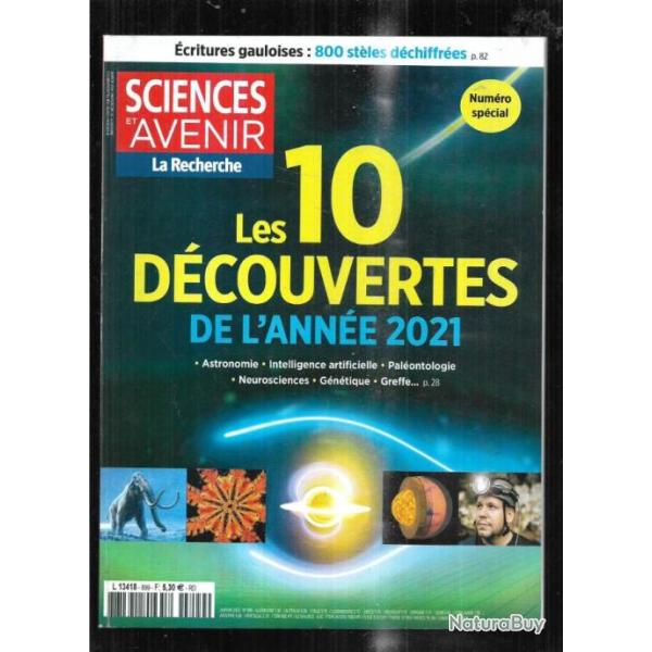 sciences et avenir 899 �critures gauloises, les 10 d�couvertes de l'ann�e 2021