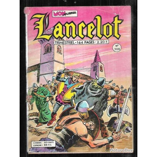 lancelot 105 comic's , bd de presse ,