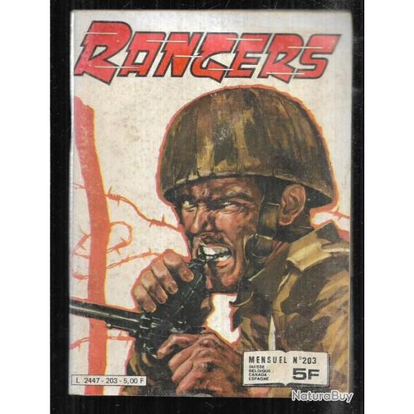 rangers 203  comic's , bd de presse ,