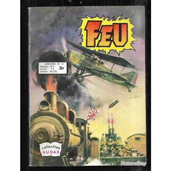 feu 4 collection audax comic's , bd de presse