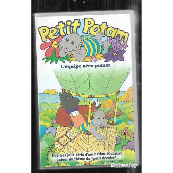 petit potam l'�quipe a�ro-potam 4 histoires , dessin anim� , vhs