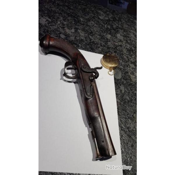 pistolet percussion  officier  1830  1840  no2