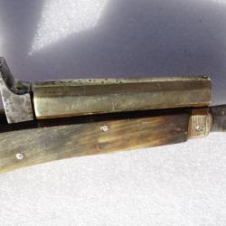 pistolet-couteau par ROGERS ,XIX, cal  31,percussion