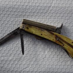 pistolet-couteau par ROGERS ,XIX, cal  31,percussion