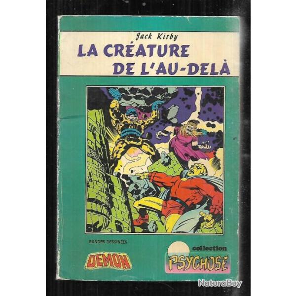 la crature de l'au-del  dmon collection psychose 1 de jack kirby comic's , bd de presse ,