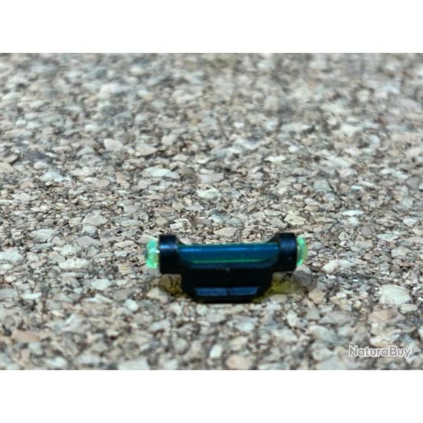 GUIDON, FIBRE OPTIQUE VERTE A ENCASTRER BENELLI RAFFAELLO 2013 / BI-DIAMOND/ BANDE CRIO CARBONE