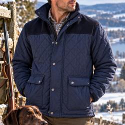 Veste doubl&eacute;e polaire Champion Lewis pour homme Bleu