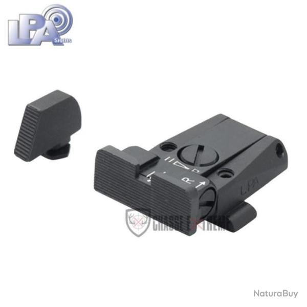 Hausse R�glable LPA 6,50mm pour Glock mod�le 17 � 34