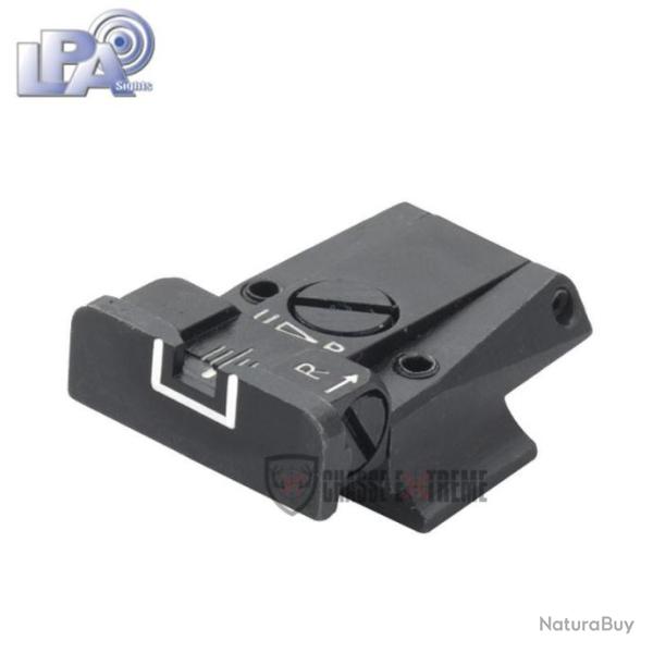 Hausse R�glable LPA pour S&W 645/745 Sans Guidon Style de Feuille 18