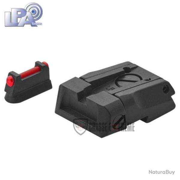 Hausse Rglable et Guidon LPA 9,60mm pour CZ SP01 Shadow