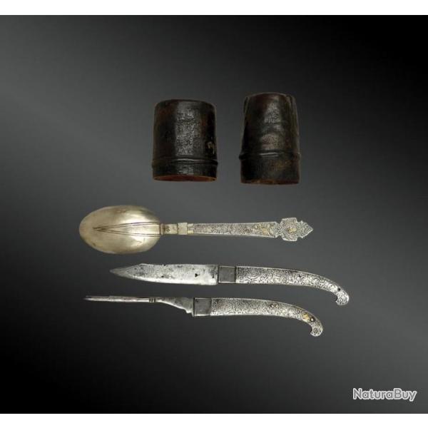 Couvert De Voyage - Allemagne - Vers 1730