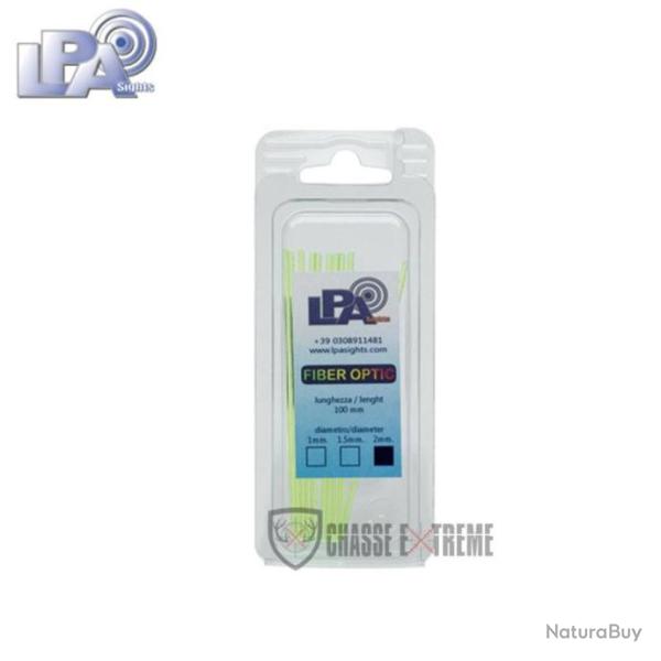 Fibre Optique LPA Vert 2mm x 100mm