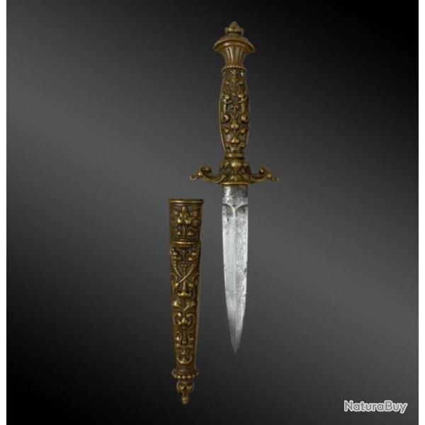 Dague Romantique - France - XIXme Sicle