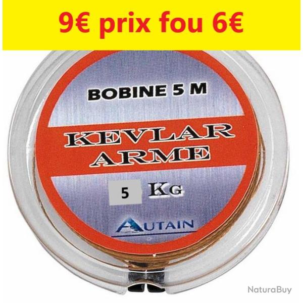 BOBINE DE 5 M 5 KGS EN KEVLAR ARM�