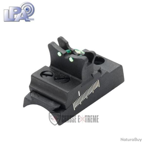 Hausse Fibre Optique R�glable LPA pour Carabines Tous Mod�les.