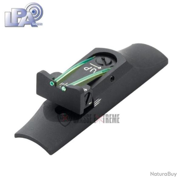 Hausse Profil�e Ajustable en Hauteur et D�rive � Souder, 2 points- Fibre Optique LPA