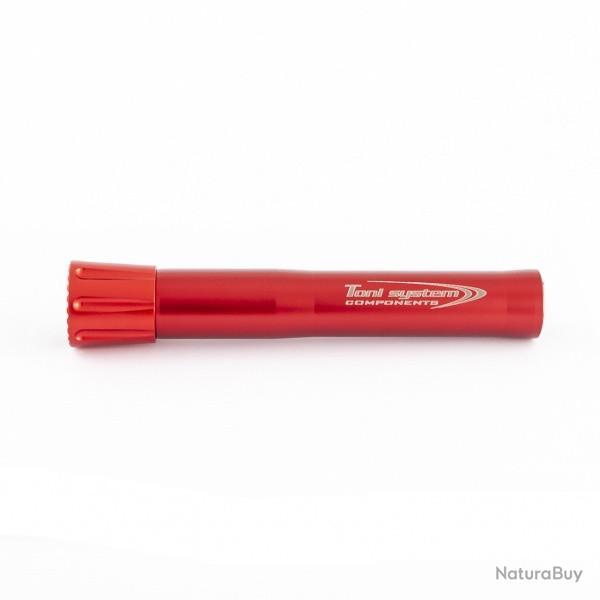 Tube prolongateur de museli�re pour canon Benelli Nova-Supernova 50 ga.12 - Rouge - TONI SYSTEM