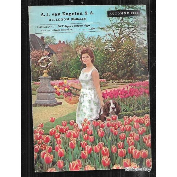 Catalogue hollandais de fleurs automne 1958 , rare.