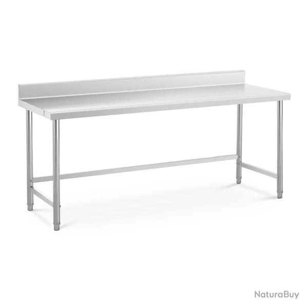 Table de travail acier inoxydable plan de travail en inox plan de travail professionnel table de tr