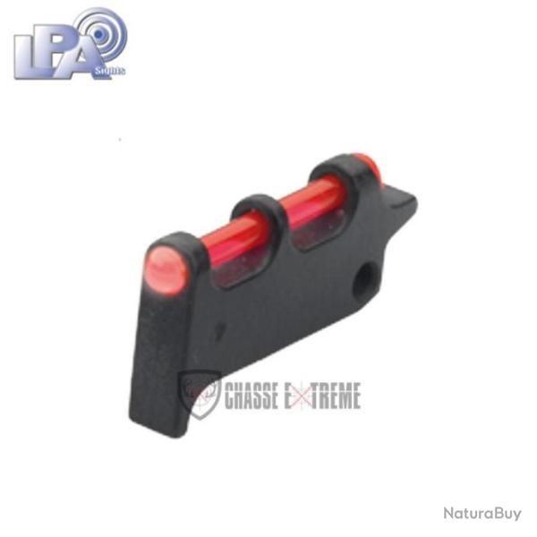 Guidon Fibre Optique LPA Rouge pour MC90