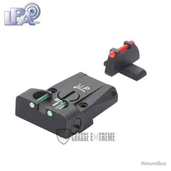 Hausse R�glable et Guidon LPA pour Sig Sauer P220,225,226,228- Fibre Optique