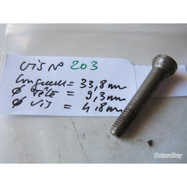 VENDU PAR CUIRASSIER11 N 203 VIS D'ARMURERIE