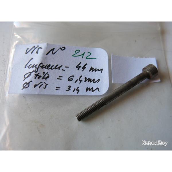VENDU PAR CUIRASSIER11 N 212 VIS D'ARMURERIE