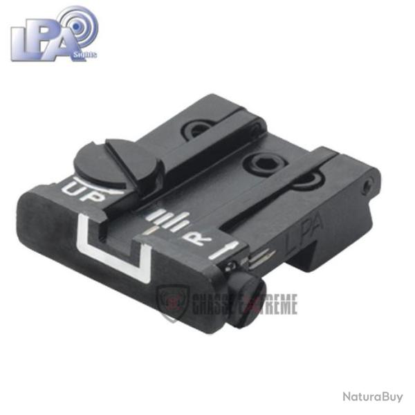 Hausse R�glable LPA pour Beretta 92F, -98F, -M9, -96 Style de Feuille 18