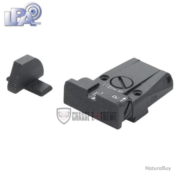 Hausse Rglable et Guidon LPA pour Sig Sauer 220 (nouveau mod) 225, 226, 228 Style de Feuille 07