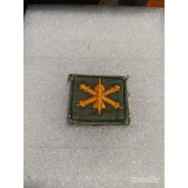 collars tissus officier armee us ARTILLERY ANTI AERIENNE original 2