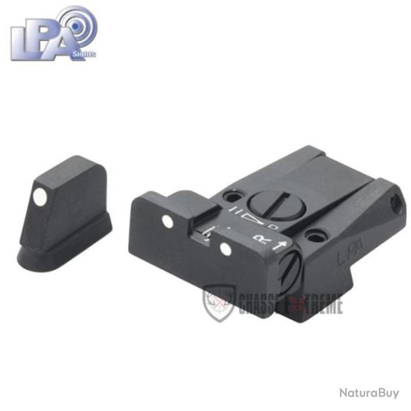 Hausse Rglable et Guidon LPA pour CZ 75/85 Style de Feuille 30