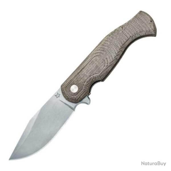 Couteau pliant Fox Eastwood Tiger micarta