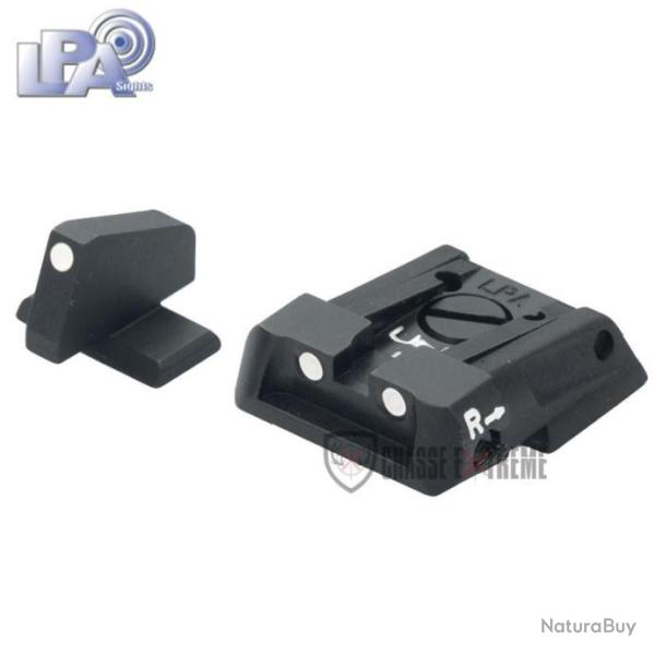 Hausse Rglable et Guidon LPA pour S&W Military et Police Pistolet Automatique