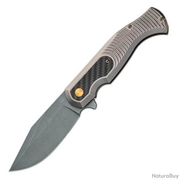 Couteau pliant Fox Eastwood Tiger Titanium/carbone