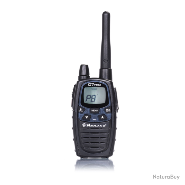 TALKIE WALKIE MIDLAND G7 PRO NOIR