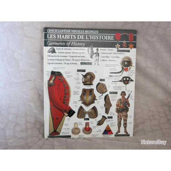 VENDU PAR CUIRASSIER11  ENCYCLOPDIE VISUELLE BILINGE LES HABITS DE L'HISTOIRE