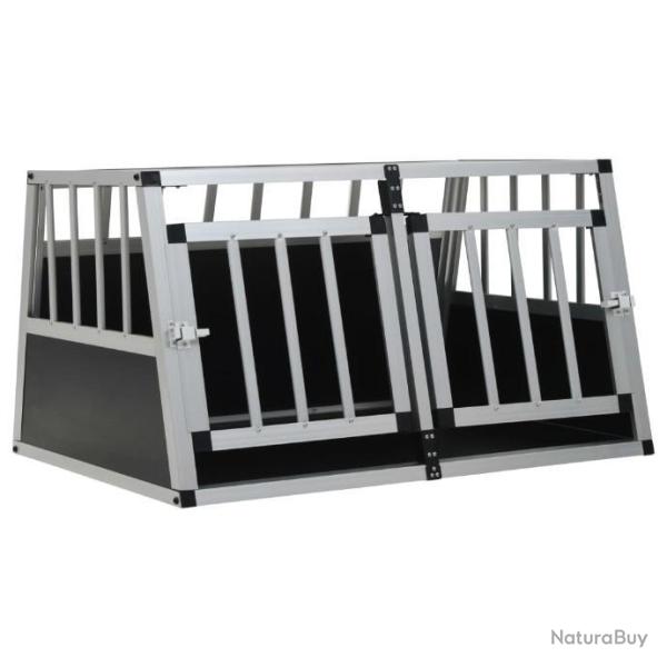 Cage pour chien 89 x 69 x 50 cm - Pour coffres de voiture, SUV - Double porte - LIVRAISON GRATUITE