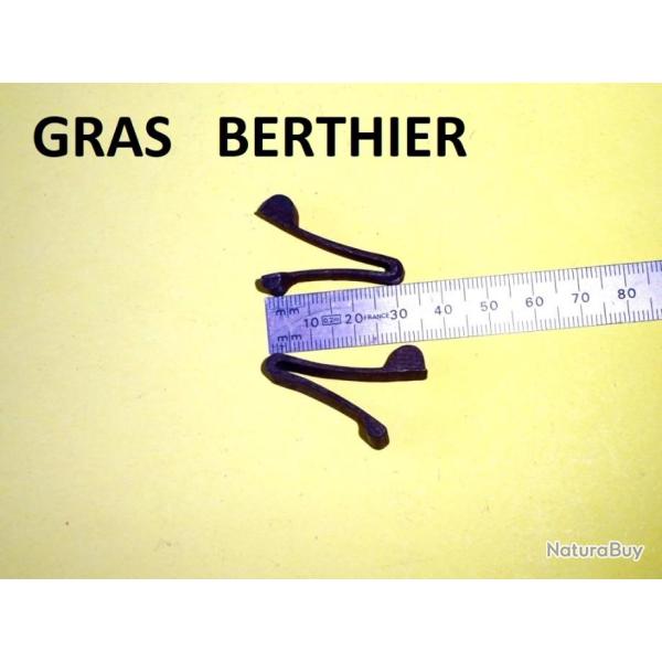 2 RESSORTS DE DETENTE fusil GRAS BERTHIER REGLEMENTAIRE A FINIR - VENDU PAR JEPERCUTE (D22M63)