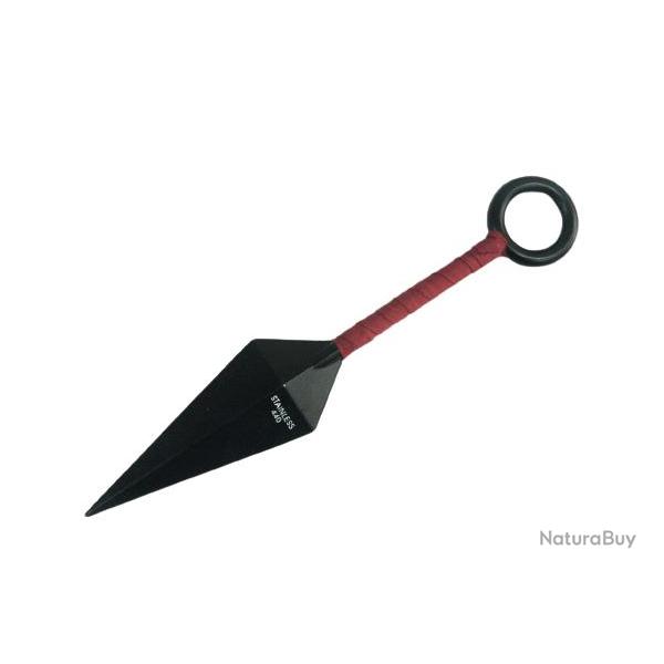 Kunai rouge et noir