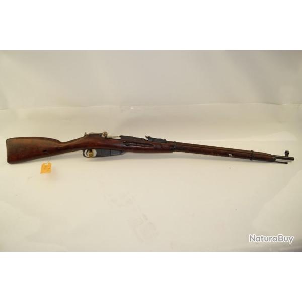 Carabine Mosin Nagant 1891 1928 Izvesk Boitier octogonale Cyrillique Cal7,62x54r