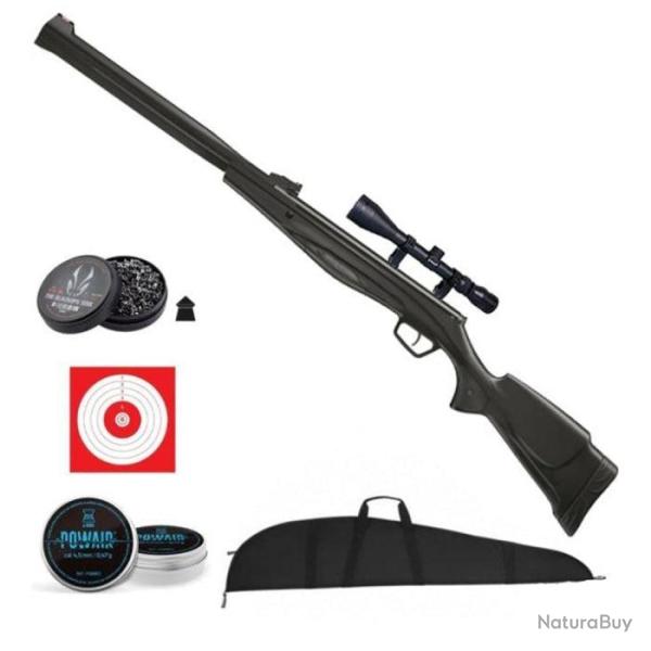 Carabine  plomb Stoeger RX20 S3 Suppressor Synthtique - Cal. 4.5 mm - Noir / Pack Premium